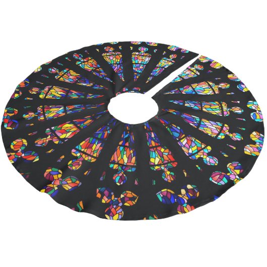 kleurstoffen van kleurloos glas kerstboom rok (Gekanteld)