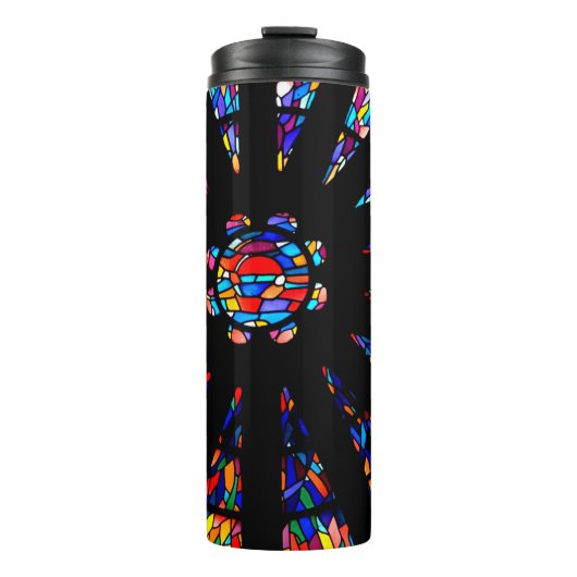 kleurstoffen van kleurloos glas thermosbeker (Voorkant)
