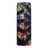 kleurstoffen van kleurloos glas thermosbeker (Achterkant)