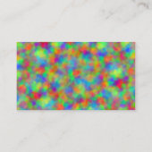 Kleurstoffen Visitekaartje (Achterkant)