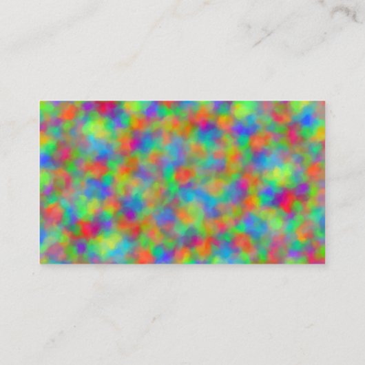 Kleurstoffen Visitekaartje (Achterkant)