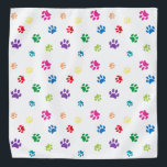 Kleurstoffen voor verf bandana<br><div class="desc">Show hoeveel je van dieren houdt met deze schattige,  kleurrijke,  gepatterde banaan. Ziet ook geweldige met een zwarte achtergrond. Laat je huisdier er schattig uitzien.</div>