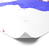 Kleurstofgitaar Poster (Hoek)