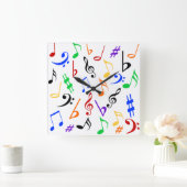 Kleurstofkast Vierkante Klok (Huis)