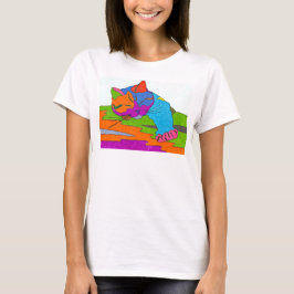 Kleurstofkat T-shirt