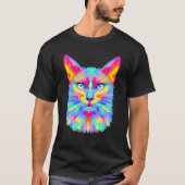 Kleurstofkat T-shirt (Voorkant)