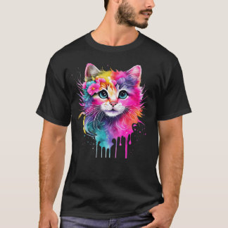 Kleurstofkat T-shirt