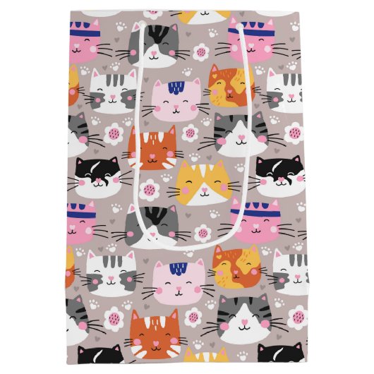 Kleurstofkatten Medium Cadeauzakje (Achterkant)