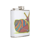 Kleurstofkolf Heupfles (Rechts)