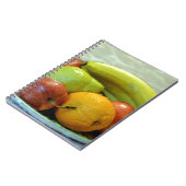 Kleurstoflade, Oranje, appel, peren, Notitieboek (Linkerzijde)