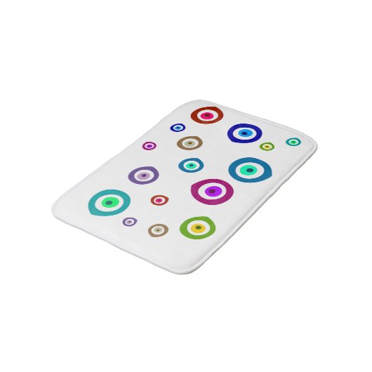 Kleurstofogen Badmat (Gekanteld)