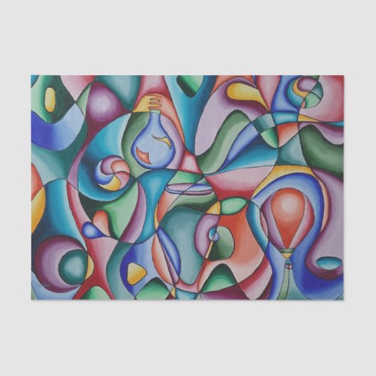 Kleurstofpapier Tissuepapier (Voorkant)