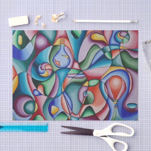 Kleurstofpapier Tissuepapier (Craft)