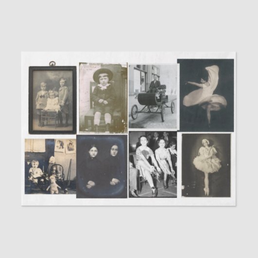 Kleurstofpapier voor variëteiten fotografie loskop tissuepapier (Voorkant)