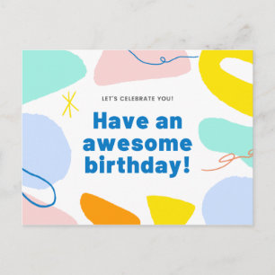 Kleurstofpasta's Briefkaart