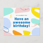 Kleurstofpasta's Briefkaart (Voorkant)