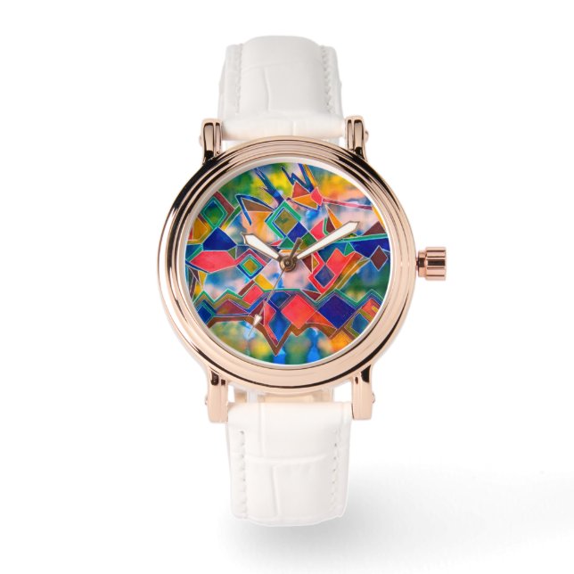 Kleurstofpatroon Horloge (Voorkant)