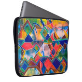 Kleurstofpatroon Laptop Sleeve (Voorkant Rechts)