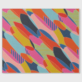 Kleurstofsurfplanken Cadeaupapier (Vlak)