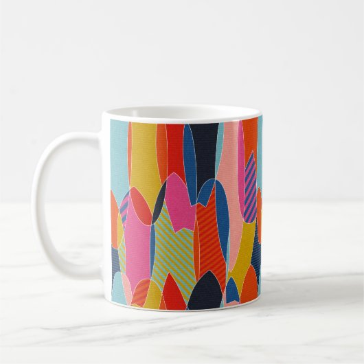 Kleurstofsurfplanken Koffiemok (Links)