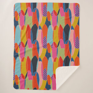 Kleurstofsurfplanken Sherpa Deken