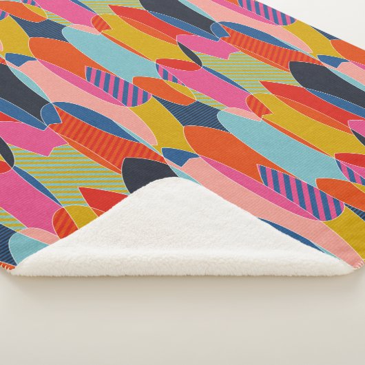 Kleurstofsurfplanken Sherpa Deken (3/4)