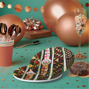 Kleurstofwolken van de Spaanse kerk Papieren Bordje