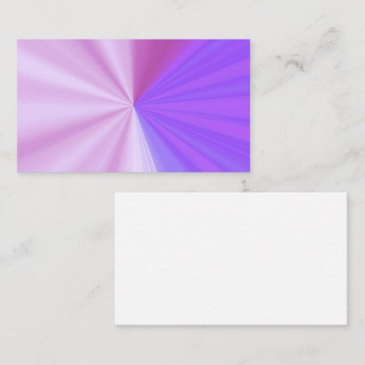 Kleurstralen Visitekaartje (Voorkant / Achterkant)