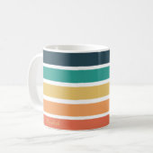 Kleurstreep Koffiemok (Voorkant links)
