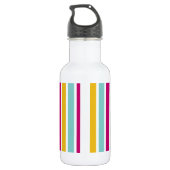 Kleurstreep Waterfles (Achterkant)