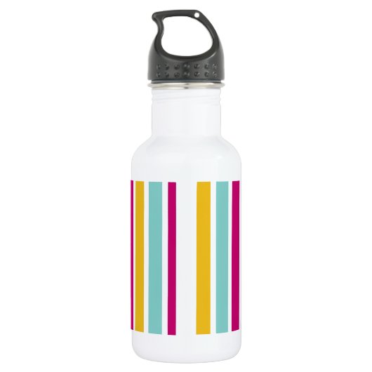 Kleurstreep Waterfles (Achterkant)