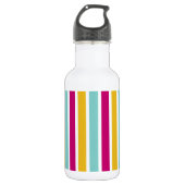 Kleurstreep Waterfles (Voorkant)