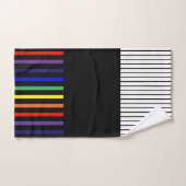 Kleurstrepen voor Pop - Regenboog Bad Handdoek (Handdoek)