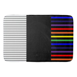 Kleurstrepen voor Pop - Regenboog Badmat