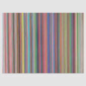 Kleurstrepen Weefselpapier Tissuepapier (Voorkant)