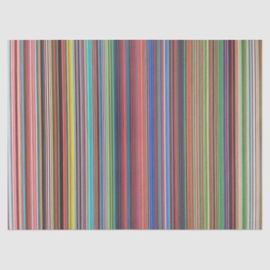 Kleurstrepen Weefselpapier Tissuepapier (Voorkant)