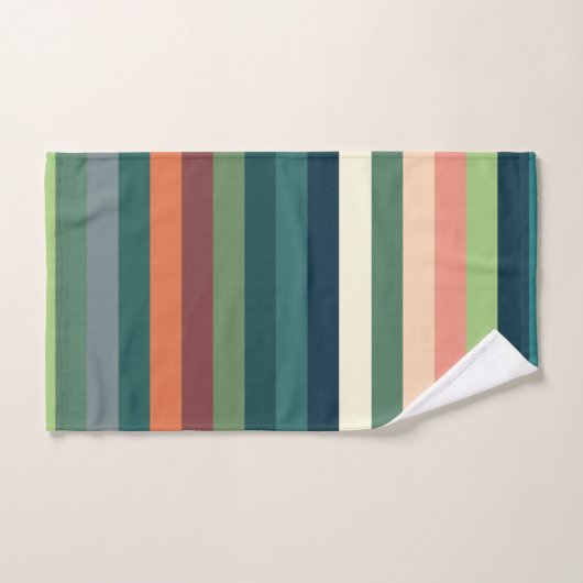 Kleurstrepes Bad Handdoek (Handdoek)