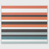Kleurstrepes Cadeaupapier (Vlak)