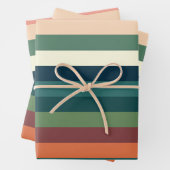 Kleurstrepes Inpakpapier Vel (In situ)