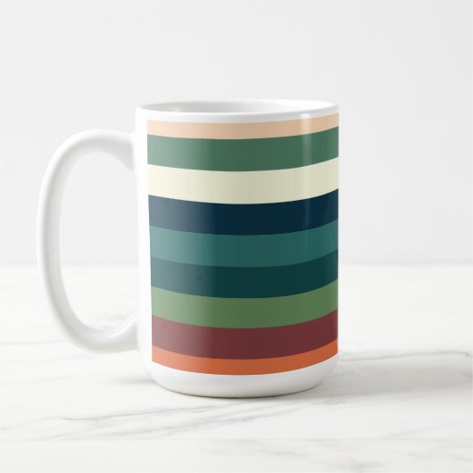 Kleurstrepes Koffiemok (Links)