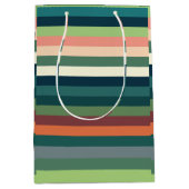 Kleurstrepes Medium Cadeauzakje (Voorkant)