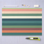 Kleurstrepes Tissuepapier (Craft)