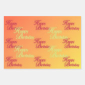 Kleurstrologie Leo Verjaardag Inpakpapier Vel (Voorkant 3)