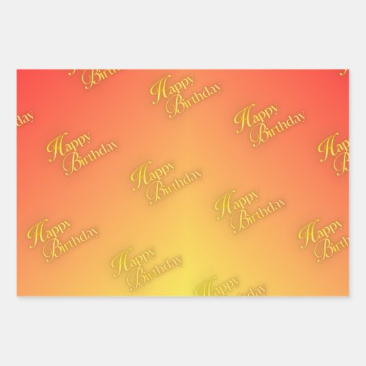 Kleurstrologie Leo Verjaardag Inpakpapier Vel (Voorkant 2)