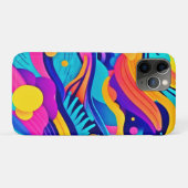 Kleurstromen: een dynamische stroom van levendige Case-Mate iPhone case (Achterkant (horizontaal))