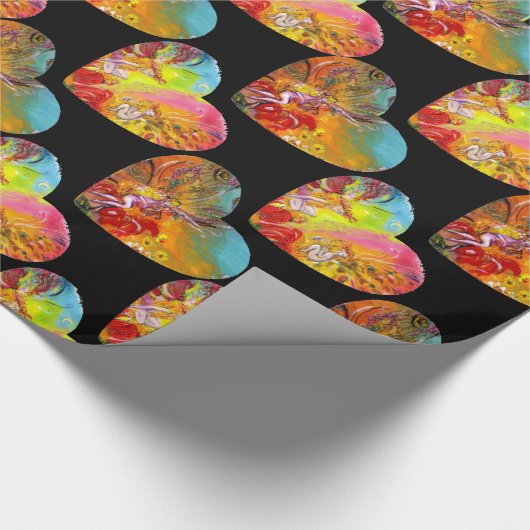 KLEURSTROMEN, STROOMSTROMEN IN HARTFantasy Cadeaupapier (Hoek)