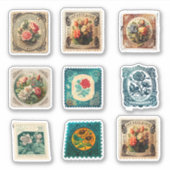  KLEURSTROMEN VOOR SCHRAPBOEK STICKER (Voorkant)