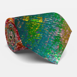 Kleurstrook van gekleurde lagen met roestvast verb stropdas