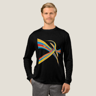 Kleurstroom Energie – Desert Fox Design Tri-Blend Shirt