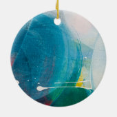 Kleurstroom Keramisch Ornament (Achterkant)